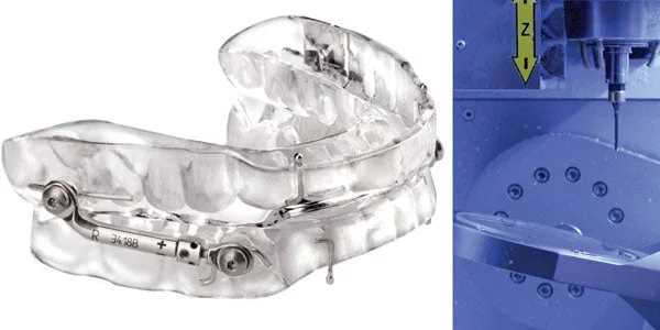 CAD/CAM-designed OSA devices