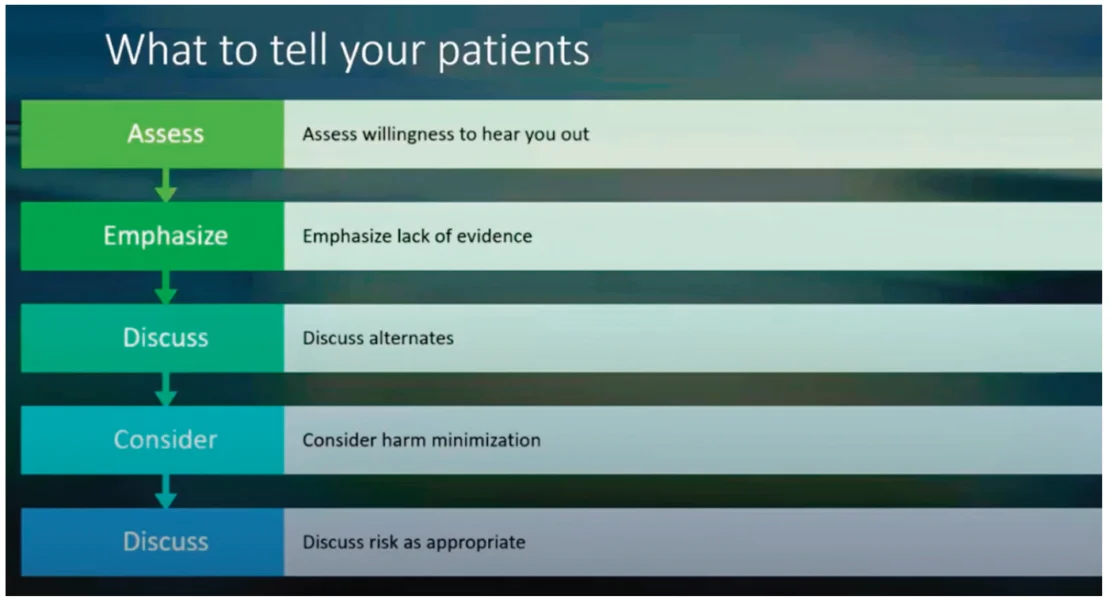 chart from dr. bhanu kolla’s cannabis and sleep diorder’s webinar